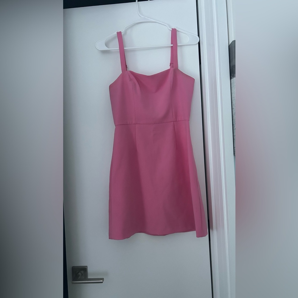 Pink Sleeveless Dress